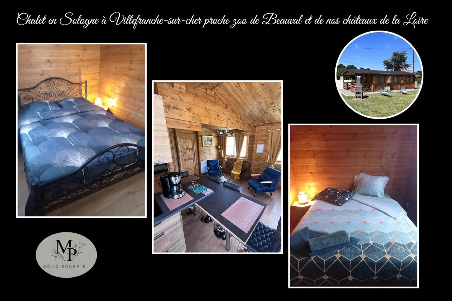 Chalet En Sologne A Villefranche Sur Cher Екстер'єр фото